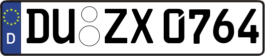 DU-ZX0764