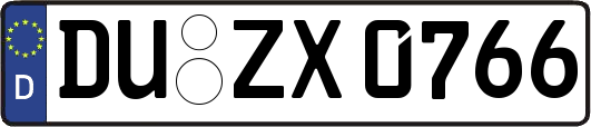 DU-ZX0766