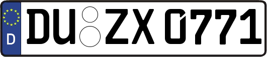 DU-ZX0771