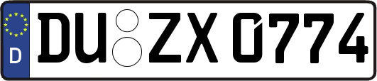DU-ZX0774