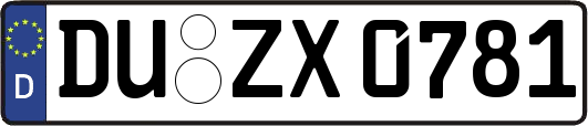 DU-ZX0781