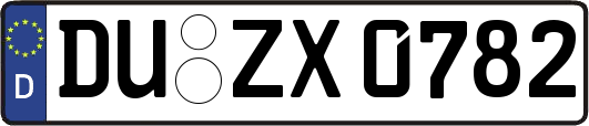DU-ZX0782
