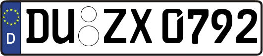 DU-ZX0792