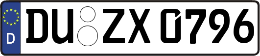 DU-ZX0796