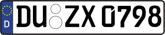 DU-ZX0798