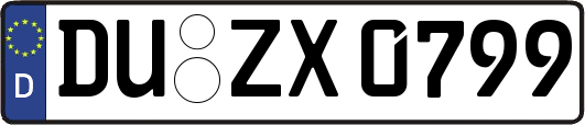 DU-ZX0799
