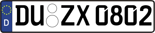 DU-ZX0802