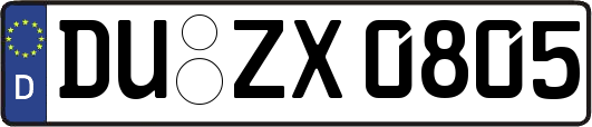 DU-ZX0805