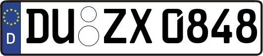 DU-ZX0848