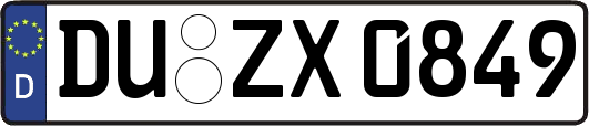 DU-ZX0849