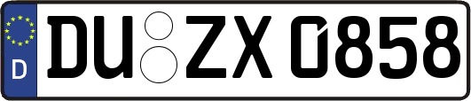 DU-ZX0858