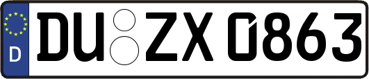 DU-ZX0863