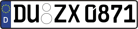 DU-ZX0871