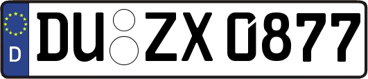 DU-ZX0877