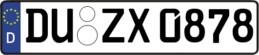 DU-ZX0878