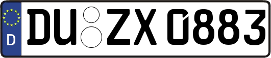 DU-ZX0883
