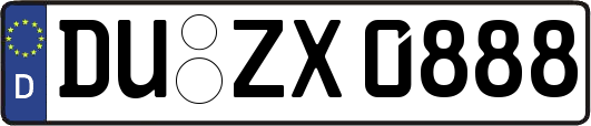 DU-ZX0888