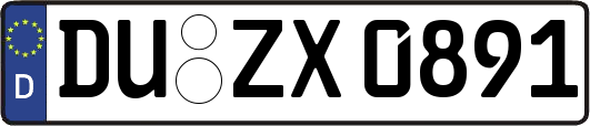 DU-ZX0891