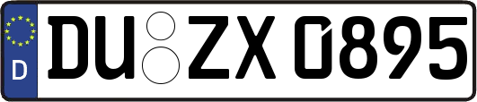 DU-ZX0895