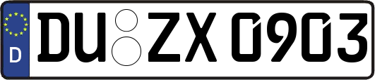 DU-ZX0903