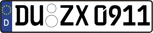 DU-ZX0911