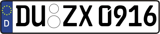 DU-ZX0916