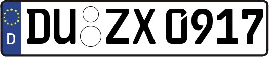 DU-ZX0917
