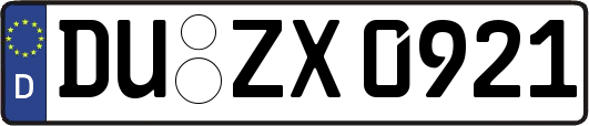 DU-ZX0921