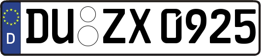 DU-ZX0925