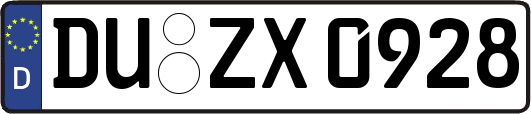 DU-ZX0928