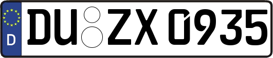 DU-ZX0935