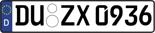 DU-ZX0936