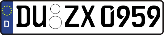 DU-ZX0959