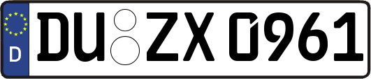 DU-ZX0961