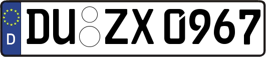 DU-ZX0967