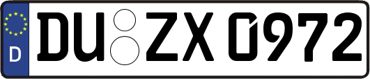 DU-ZX0972