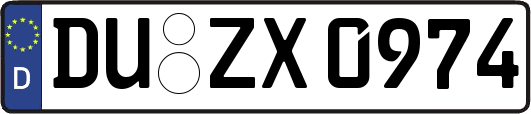 DU-ZX0974