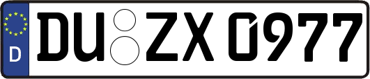 DU-ZX0977