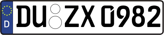 DU-ZX0982