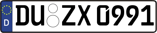 DU-ZX0991