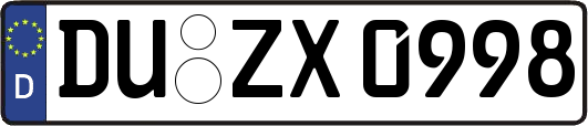 DU-ZX0998