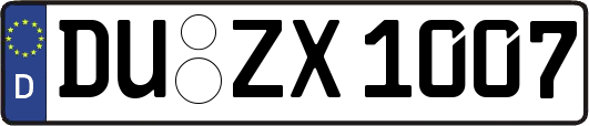 DU-ZX1007