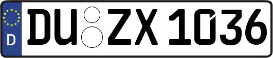 DU-ZX1036