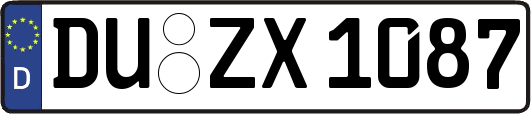 DU-ZX1087