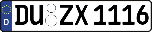 DU-ZX1116