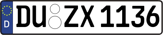 DU-ZX1136