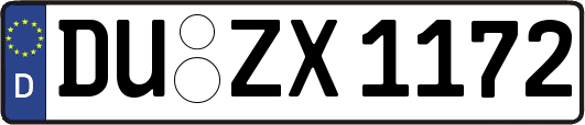 DU-ZX1172