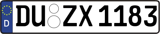 DU-ZX1183