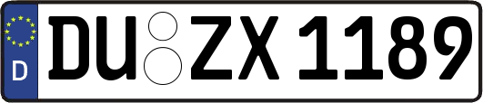 DU-ZX1189