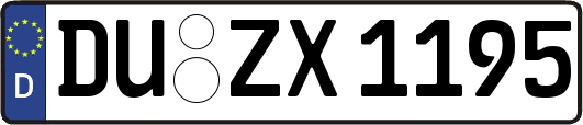 DU-ZX1195